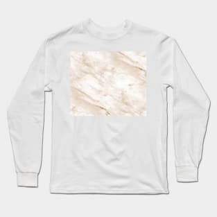 Marchionne warm caramel marble Long Sleeve T-Shirt